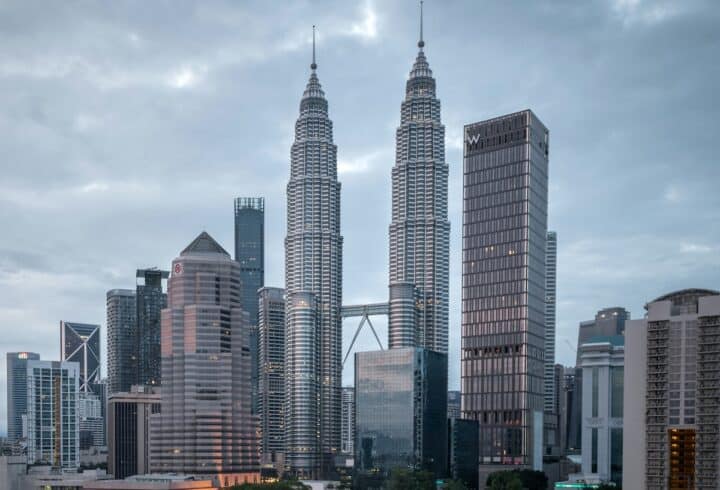 Petronas Towers are seen in Kuala Lumpur, Malaysia