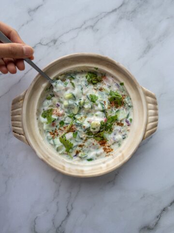 Mixed Vegetable Raita Recipe (Easy for Beginners!)